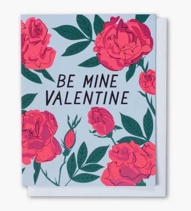 Be Mine Valentine Card